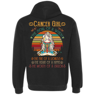 Cancer Zodiac Girl Doing Yoga Girl